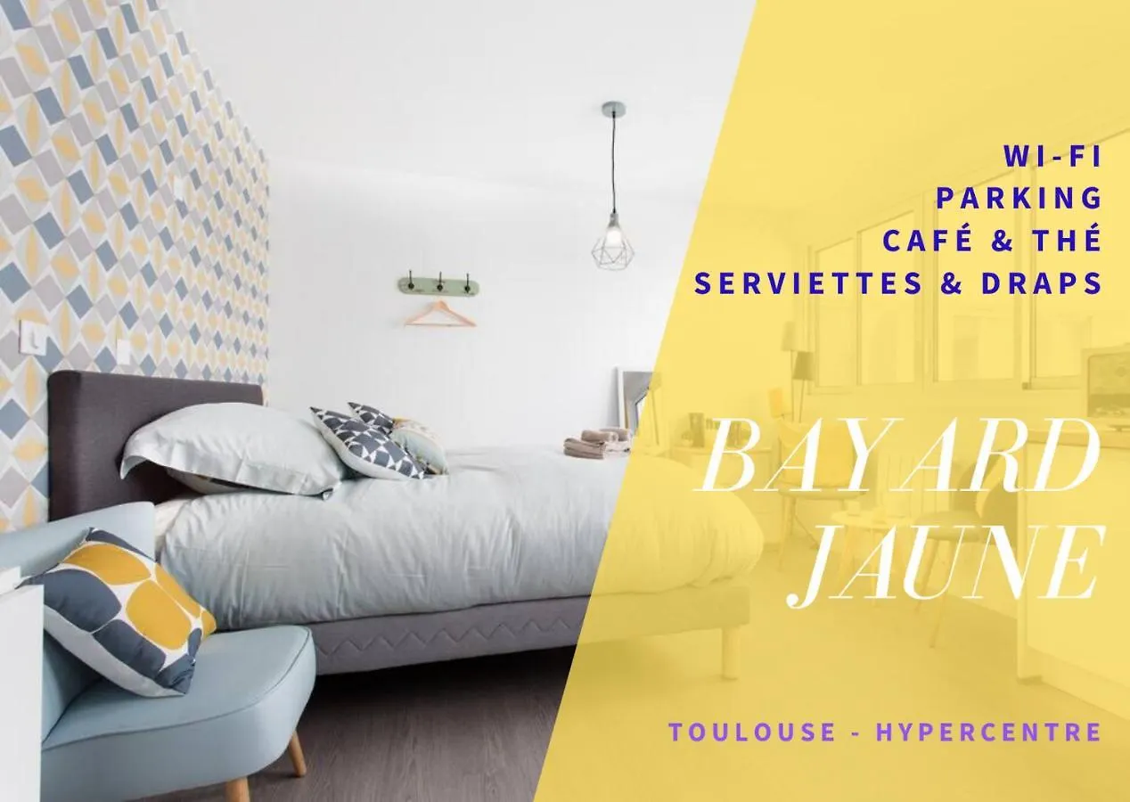 Apartment Le Bayard Jaune - Parking & Gare Sncf Toulouse